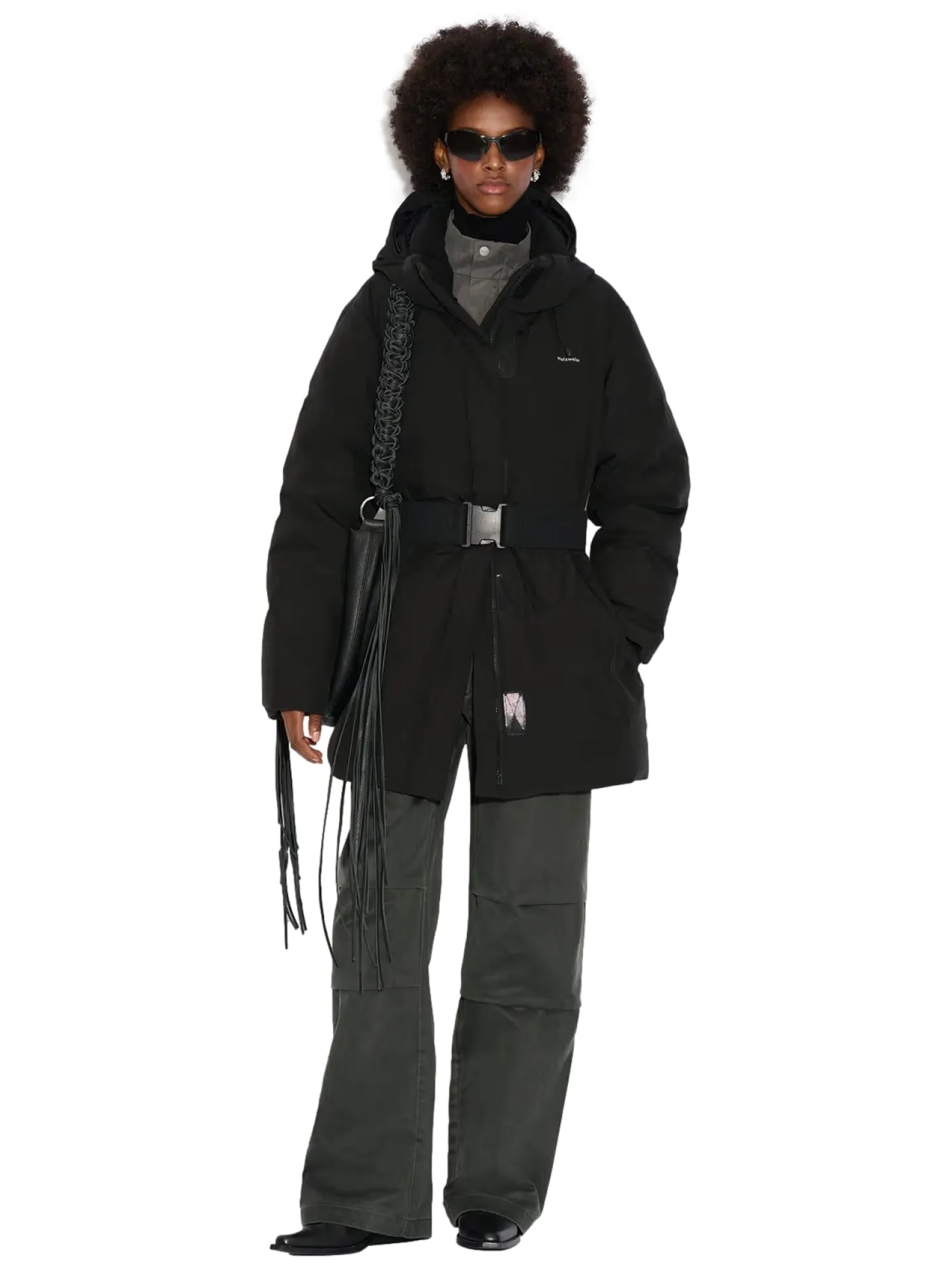 Holzweiler Besseggen Lt Down Jacket Black Jakke Sort