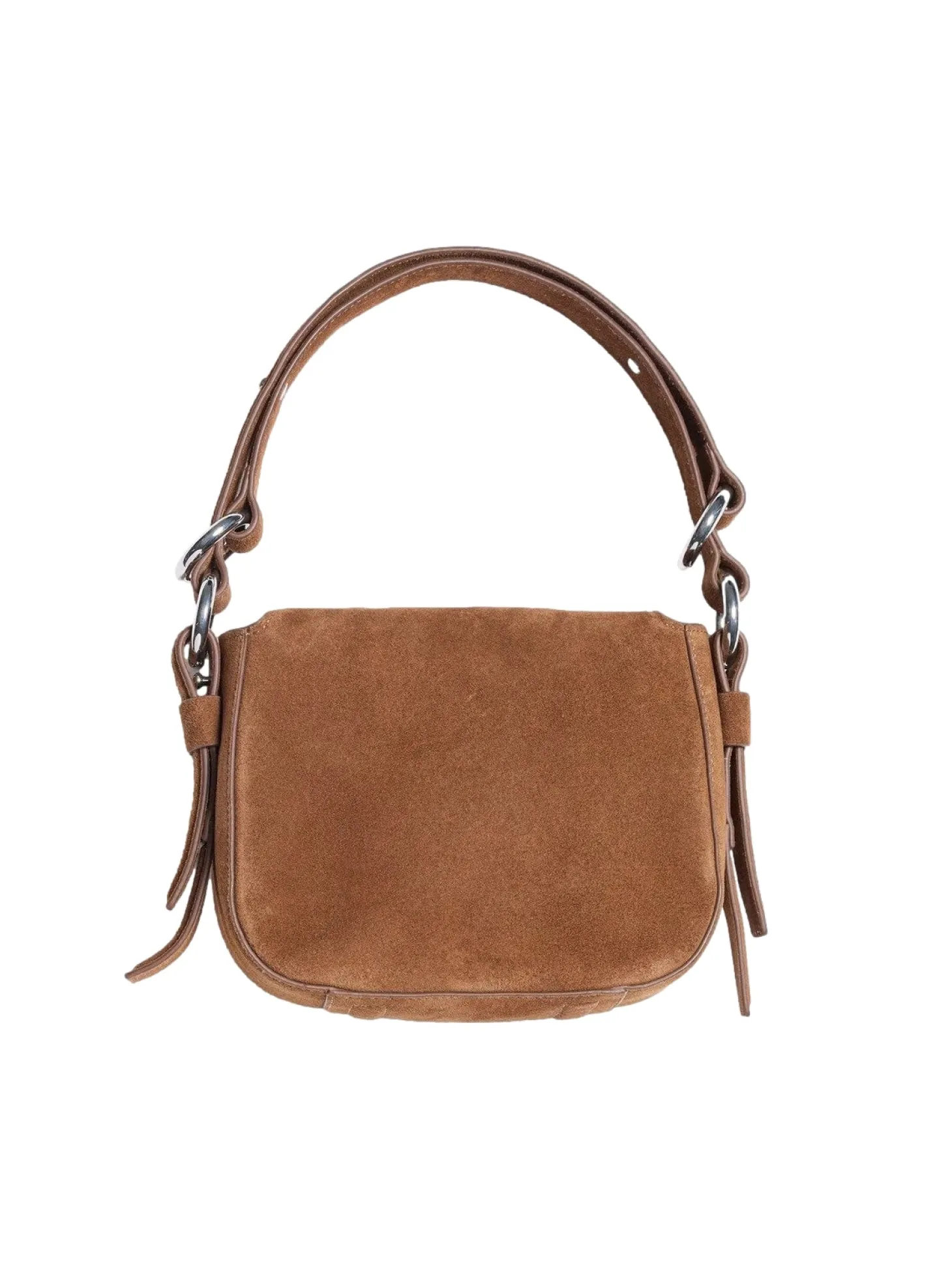 Holzweiler Bud Suede Bag Mini Veske Lysebrun