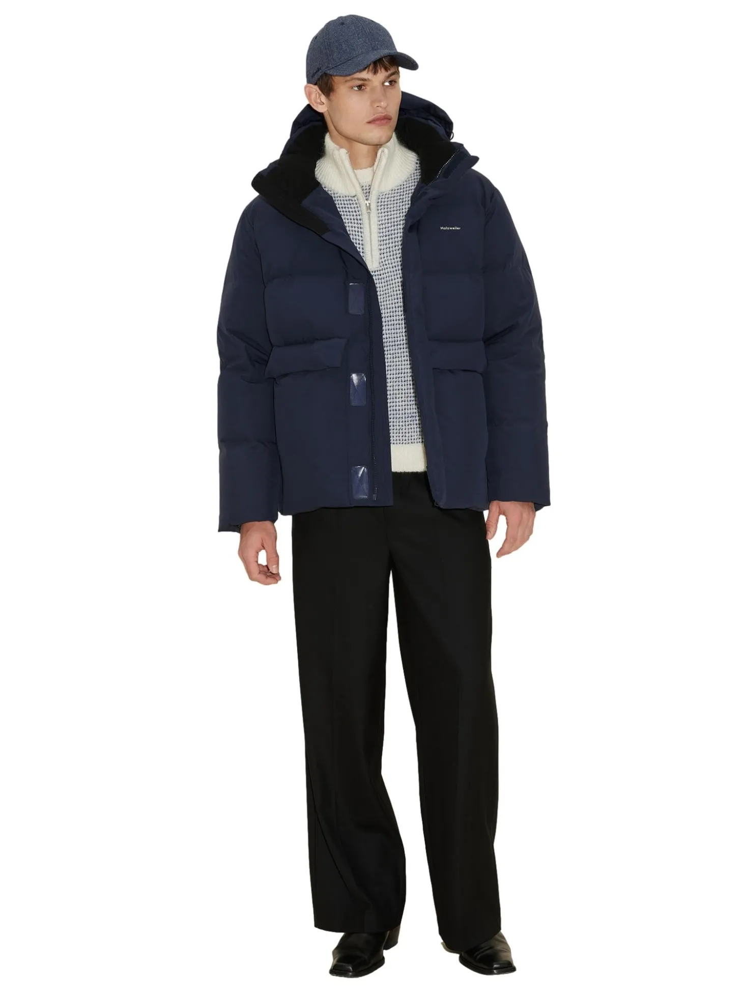 Holzweiler Dovre Down Navy Jakke Navy