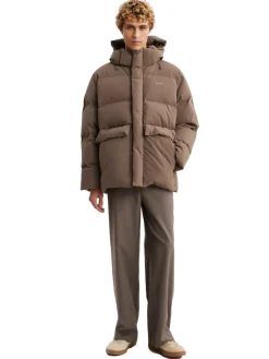 Holzweiler Dovre Down Taupe Jakke Taupe