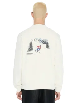 Holzweiler Duke National Crew Genser Hvit