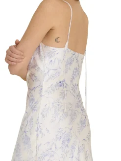 Holzweiler Eila Print Dress Kjole Lilla Mønster