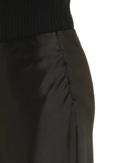 Holzweiler Emilia Button Skirt Skjørt Sort