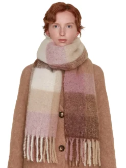 Holzweiler Fresia Skjerf Brun Mønster