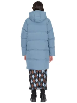 Holzweiler Loen Down Jacket Blue Aqua Jakke Blå