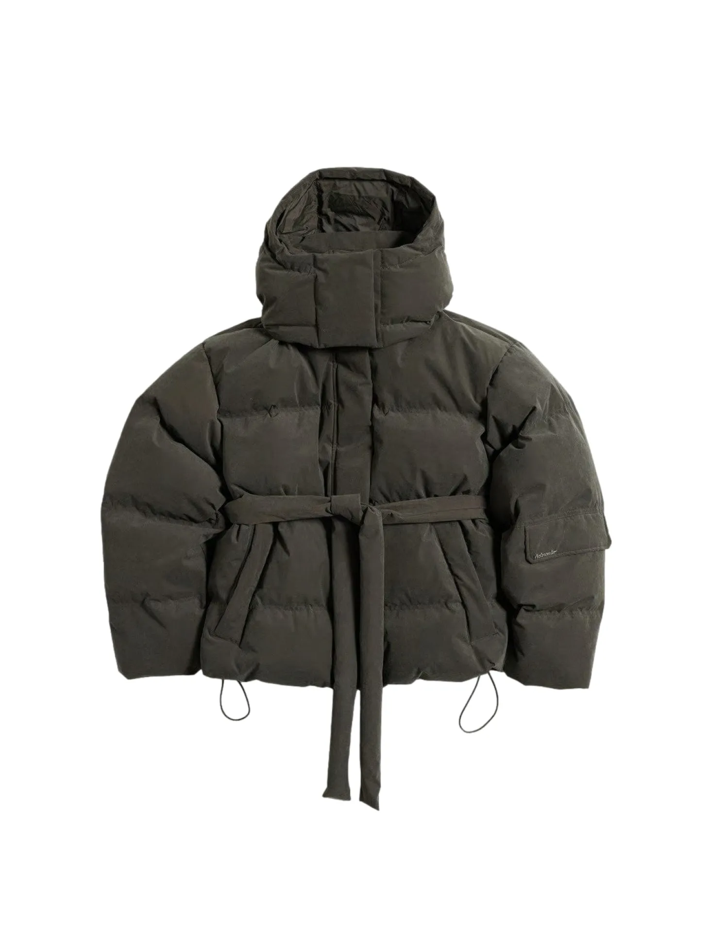 Holzweiler Steilia Brushed Down Jkt Jakke Mørkegrønn