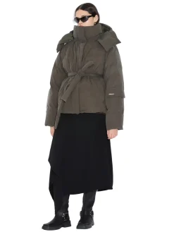 Holzweiler Steilia Brushed Down Jkt Jakke Mørkegrønn