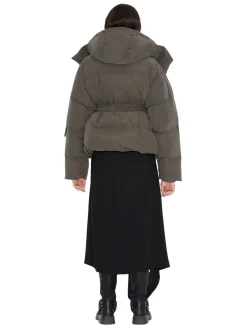 Holzweiler Steilia Brushed Down Jkt Jakke Mørkegrønn