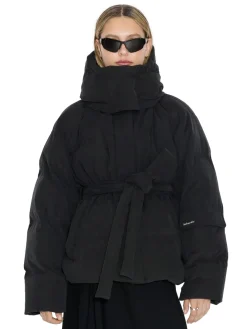 Holzweiler Steilia Brushed Down Jkt Jakke Sort