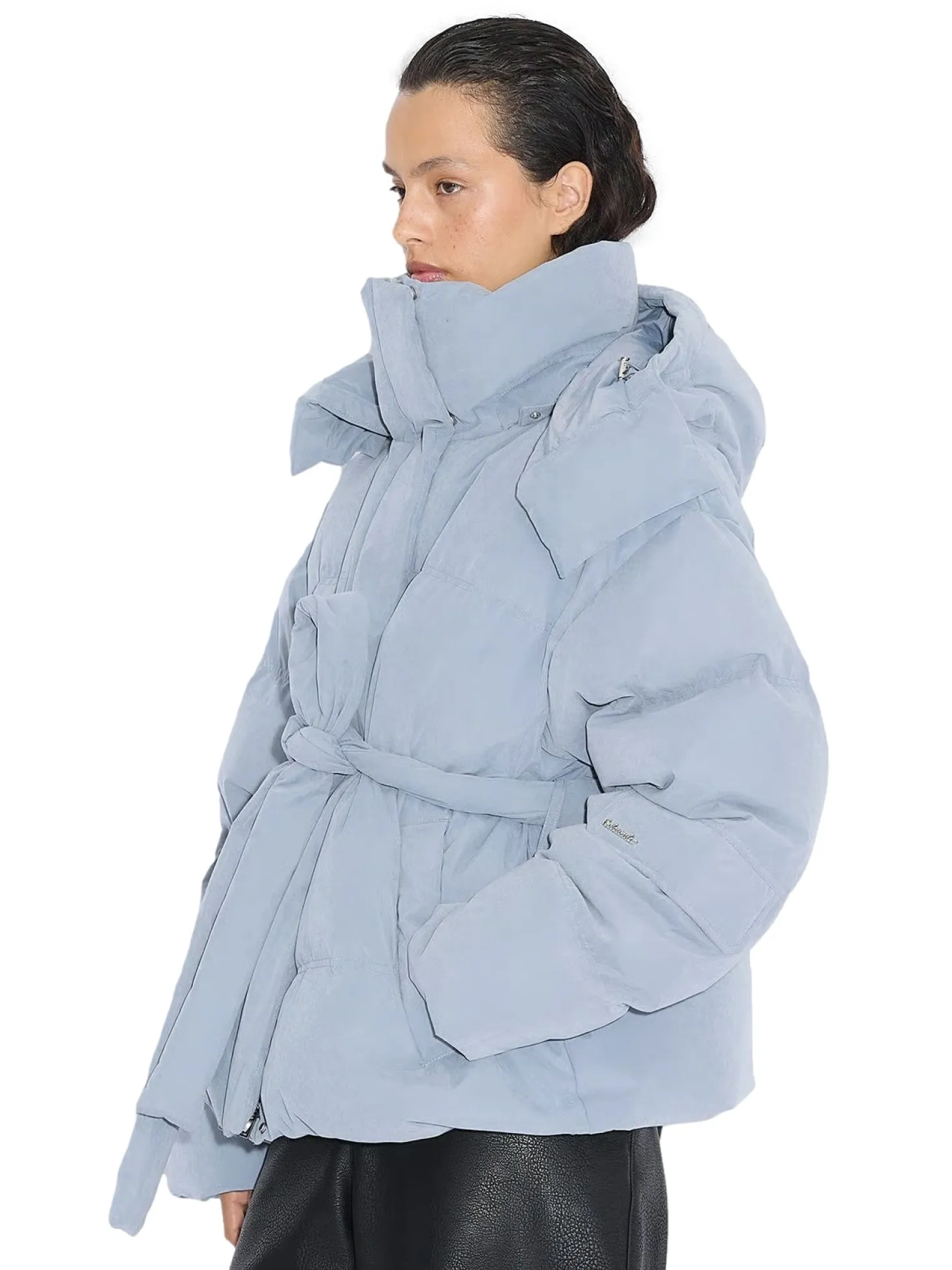 Holzweiler Steilia Brushed Down Jkt Jakke Gråblå