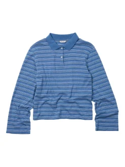 Holzweiler Sunny Polo Genser Blå Mønster