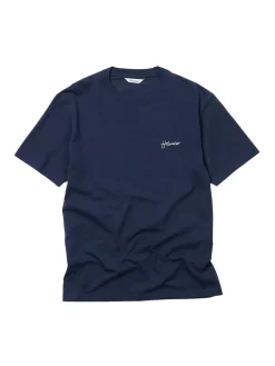 Holzweiler Tucker Embroidery Tee T-shirt Navy