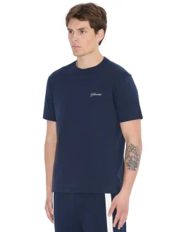 Holzweiler Tucker Embroidery Tee T-shirt Navy