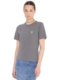 Holzweiler W. Regular Flora Tee T-shirt Grå