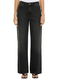 Holzweiler Wide Jeans Jeans Vasket Sort