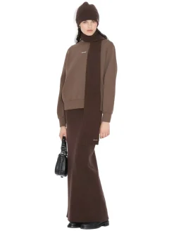 Holzweiler Wool Scarf Skjerf Brun