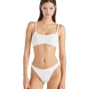 Hunza G Phoebe Bikini Crinkle Bikini Hvit