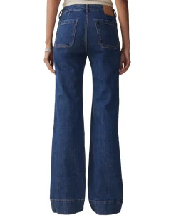 Jeanerica St. Monica Low Jeans Mørkeblå