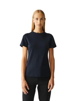 Julie Josephine Agnes Tee T-shirt Mørkeblå