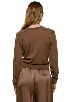 Julie Josephine Hanne Sweater Genser Brun