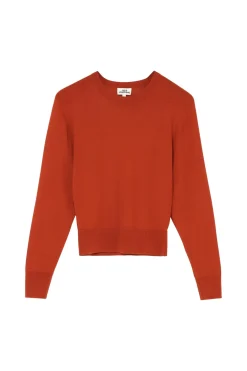 Julie Josephine Hanne Sweater Genser Rustrød