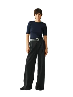 Julie Josephine Marianne Tee T-shirt Mørkeblå