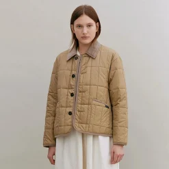 Lavenham Button Front Raydon Jakke Beige