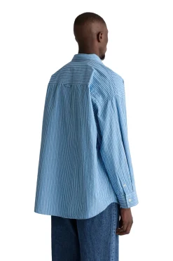 Livid Aiden Skjorte Hvit Og Blå