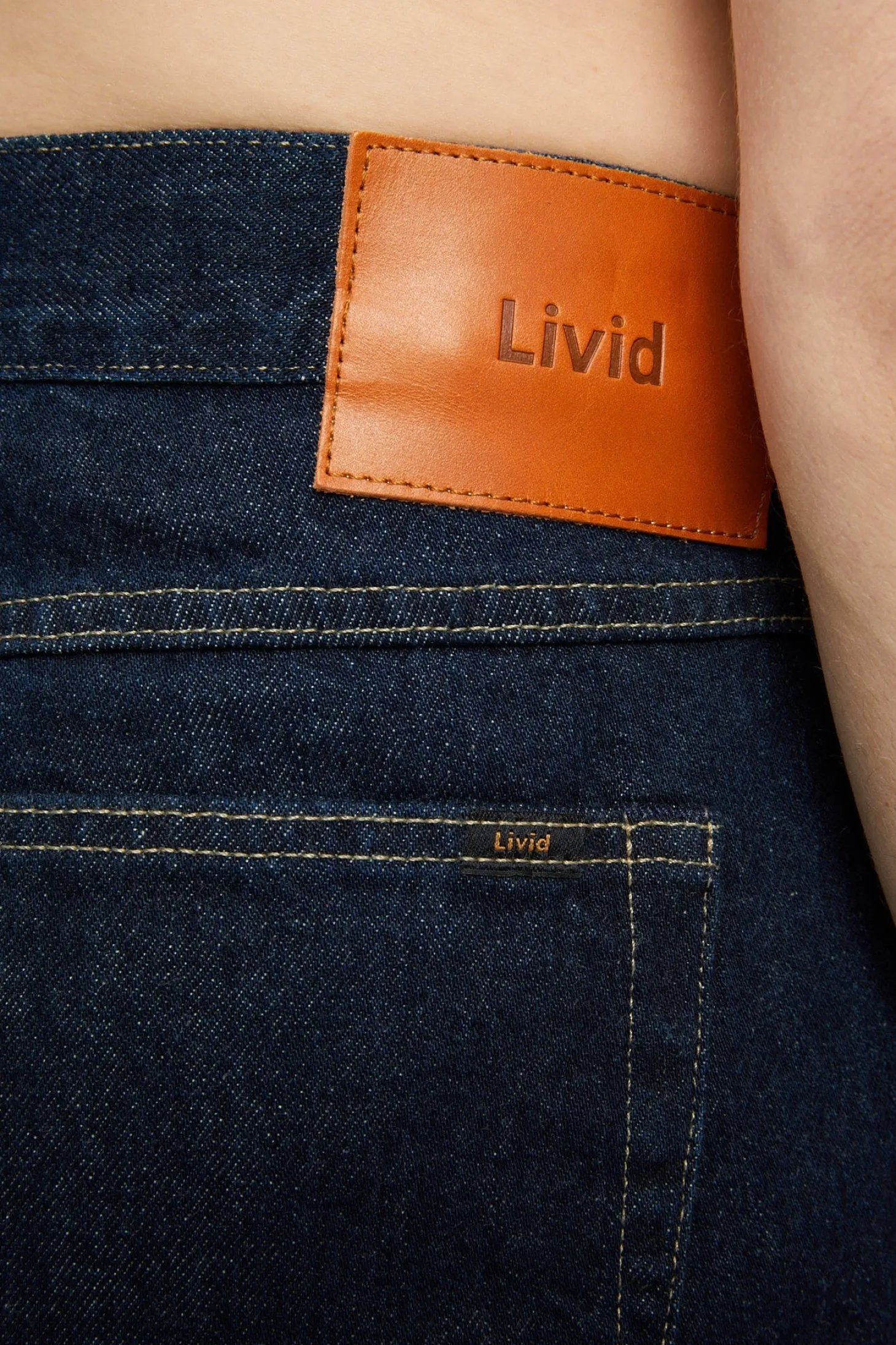 Livid Barnes Japan Rinse Jeans Mørkeblå