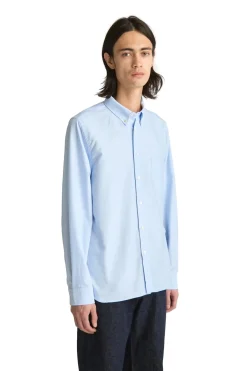 Livid Initial Celeste Ox Skjorte Lyseblå