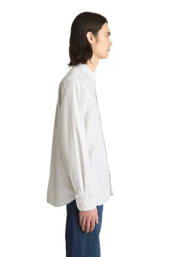 Livid Initial Grey Ox Skjorte Lysegrå