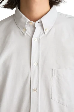 Livid Initial Grey Ox Skjorte Lysegrå