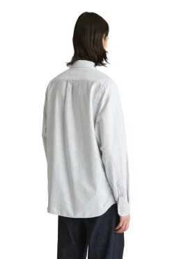 Livid Initial Navy Pinstripe Skjorte Striper