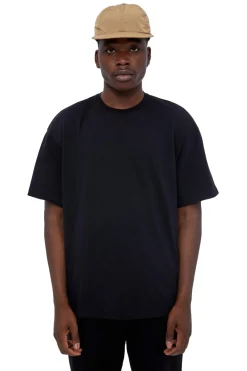 Livid Nelson Organic Black T-shirt Sort