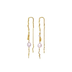Maanesten Fiori Earrings Øredobber Gull