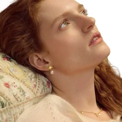 Maanesten Gabrielle Earrings Øredobber Gull