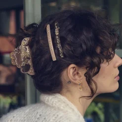 Maanesten Juin Hairclip Blush Hårspenne Lys Rosa