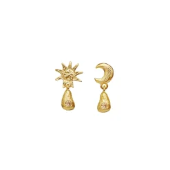 Maanesten Lainy Earrings Øredobber Gull