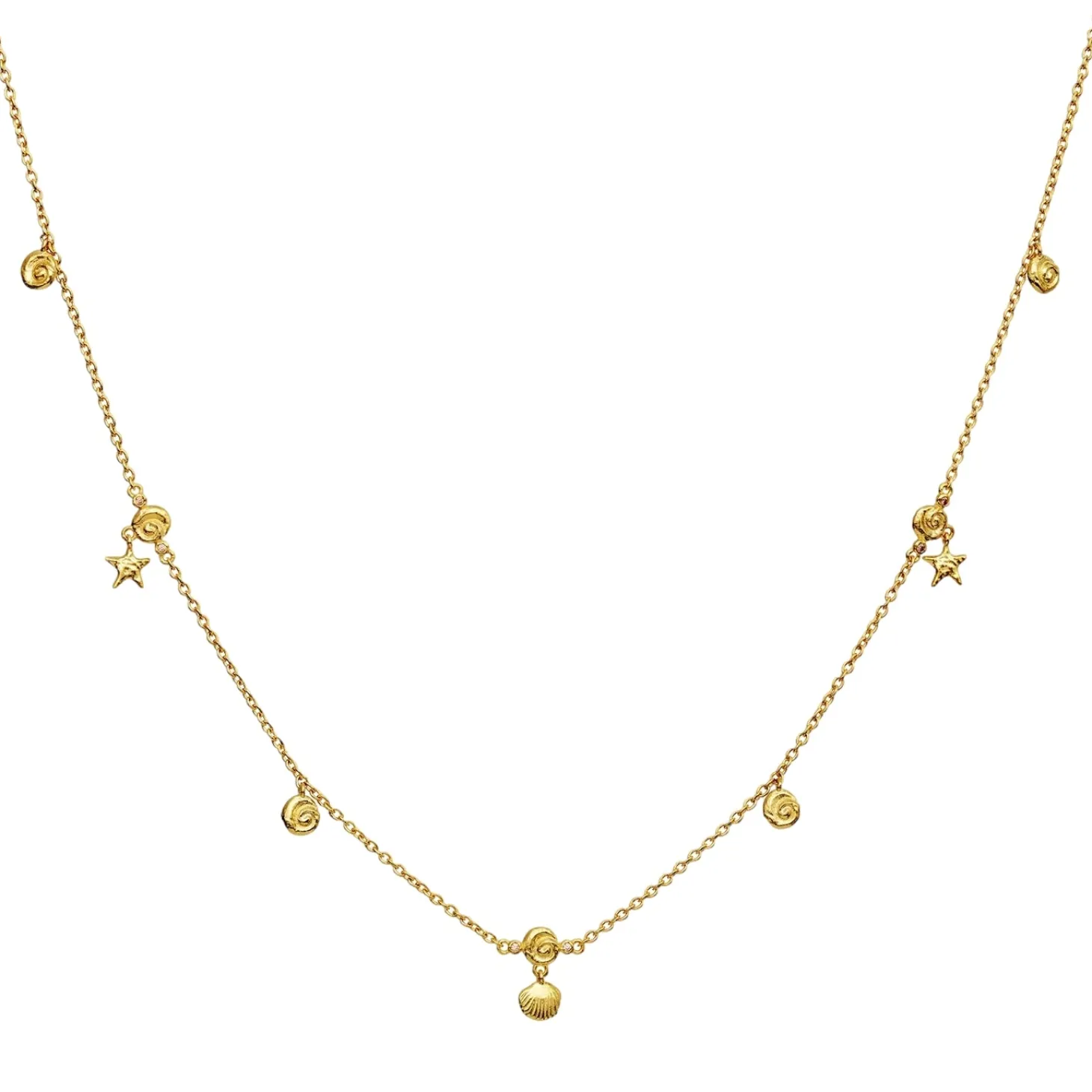 Maanesten Leilani Necklace Smykke Gull