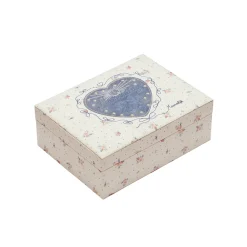 Maanesten Margaret Jewelry Box Smykkeskrin Beige Og Blå