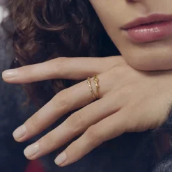 Maanesten Ria Ring Ring Sølv