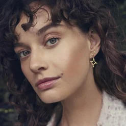 Maanesten Roxy Earrings Øredobber Gull