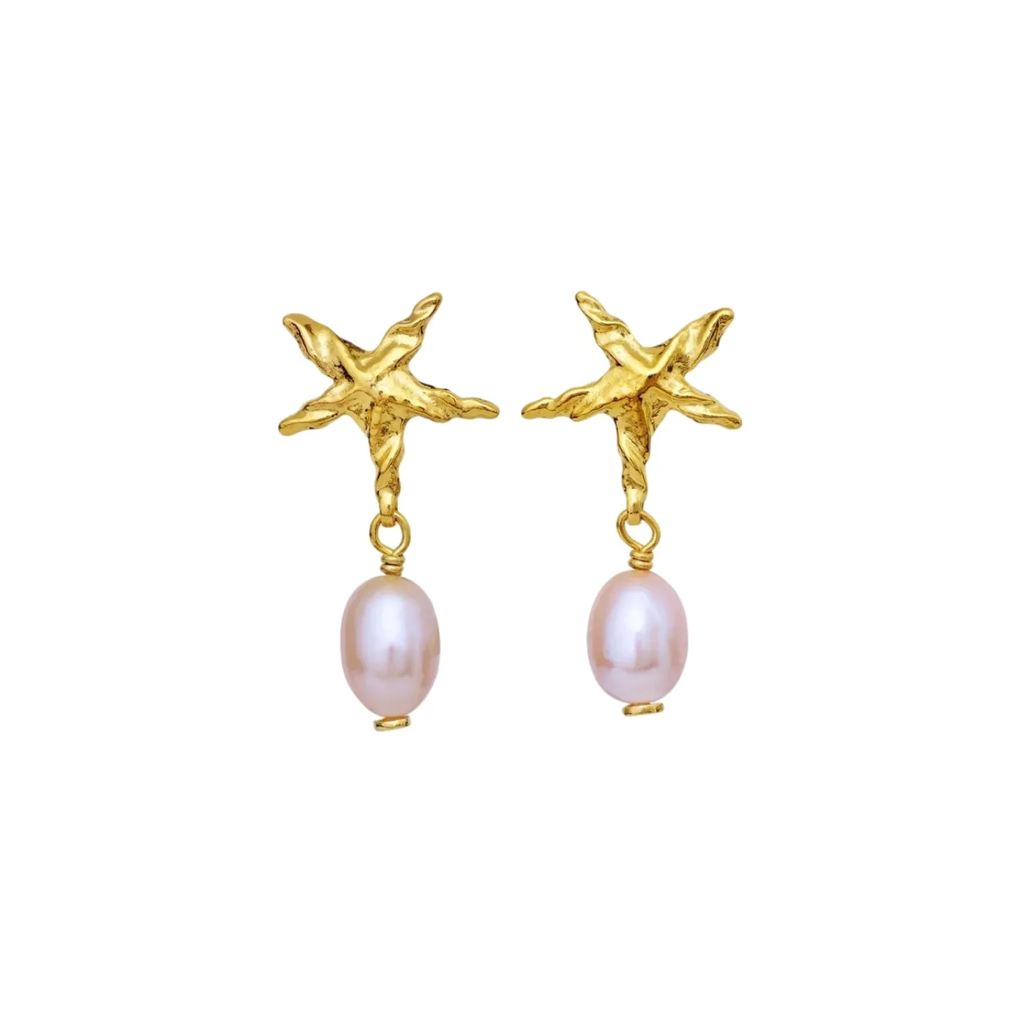 Maanesten Sandie Earrings Øredobber Gull