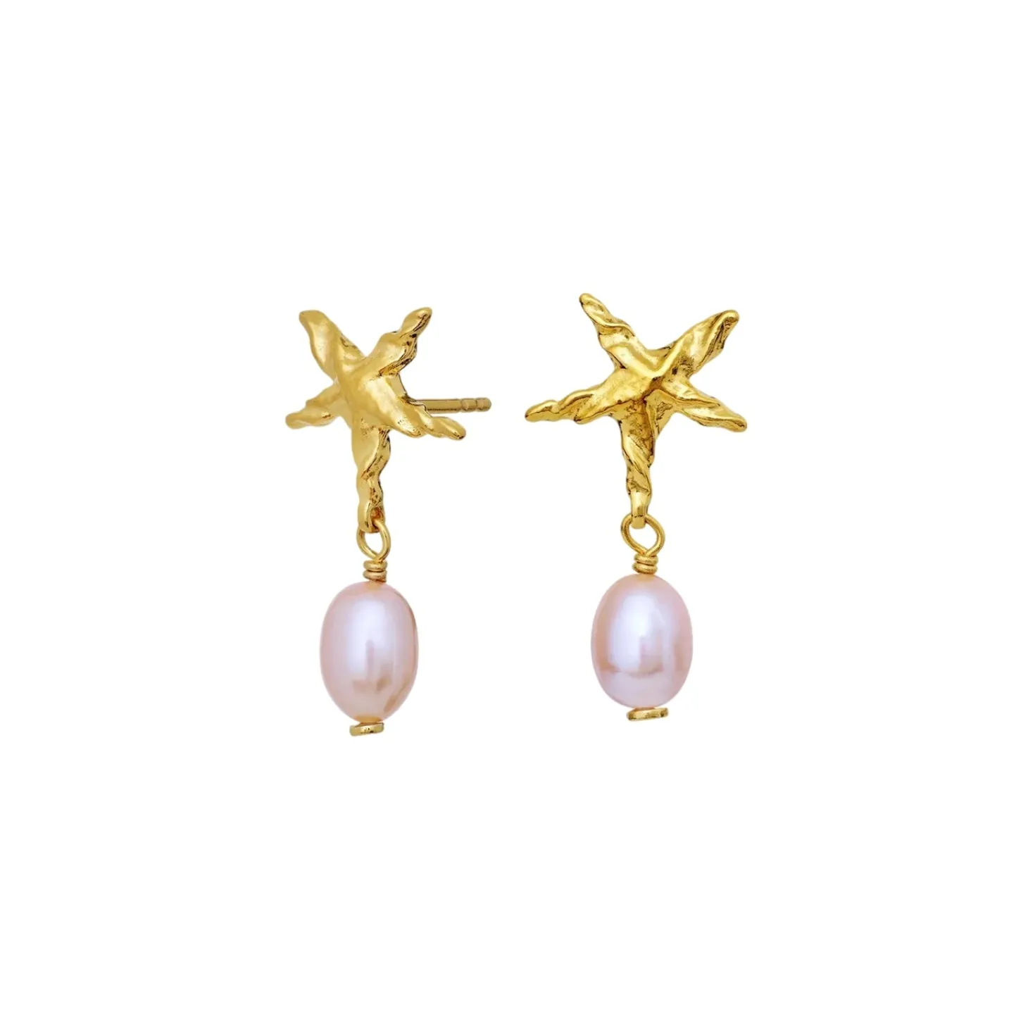Maanesten Sandie Earrings Øredobber Gull