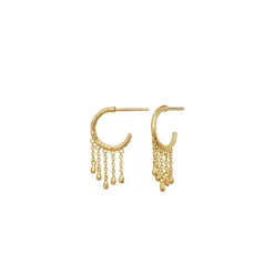 Maanesten Wendy Earrings Øredobber Gull