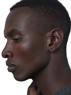 Maria Black Halvandet Stud Øredobber Sølv