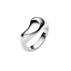 Maria Black Saddle Ring Ring Sølv