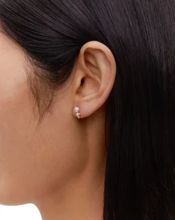 Maria Black Shibuya Ni Stud Øredobber Gull