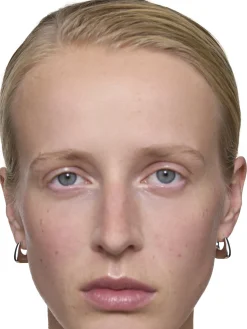 Maria Black Tote Earrings Small Pair Øredobber Sølv