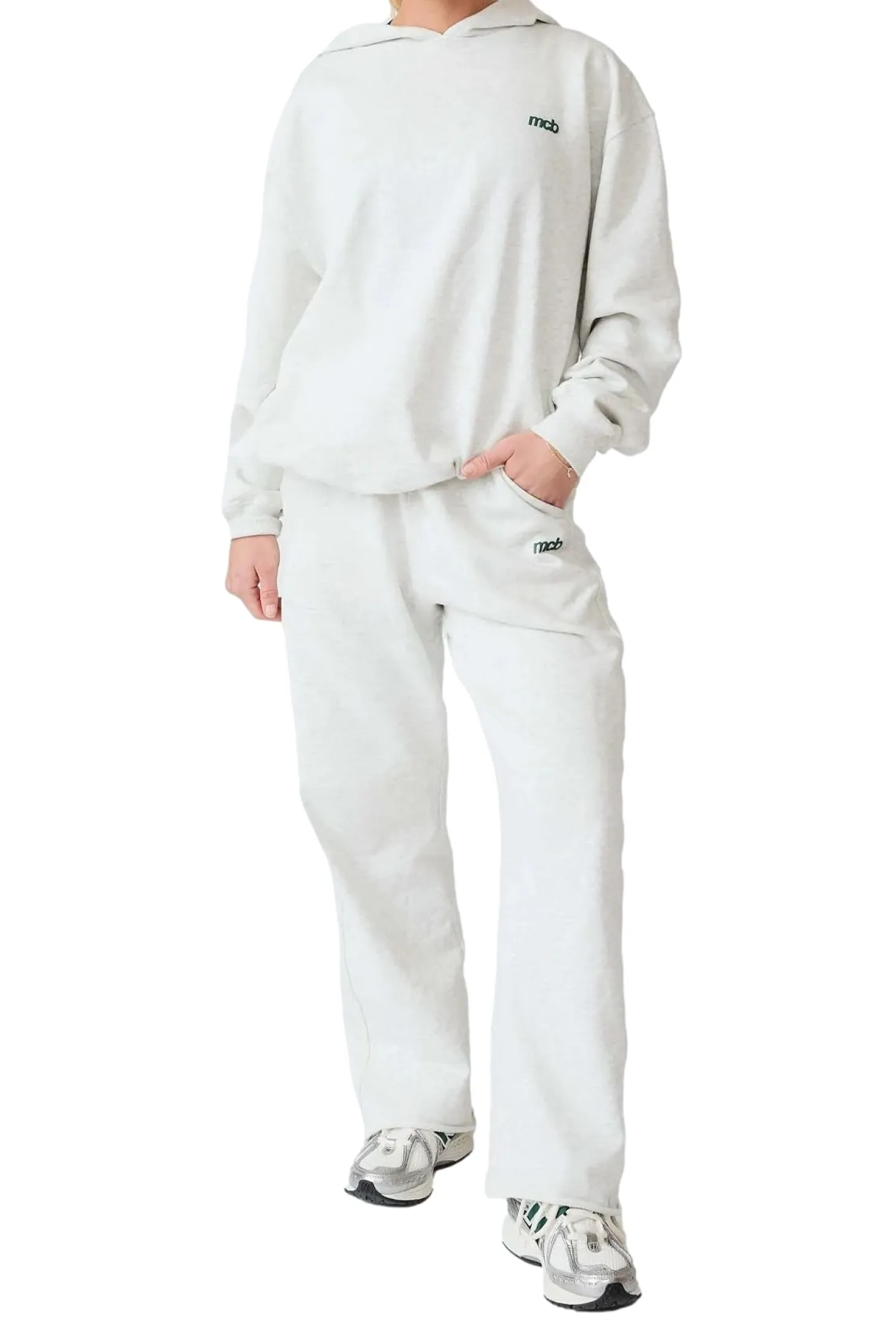 MCB Sportswear Signature Pant Bukse Lysegrå